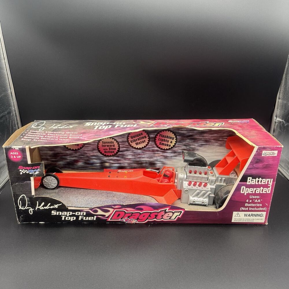 Vintage Snap On EC Dragster Race Car Snap On Top Fuel Dragster New